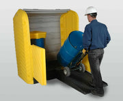 Ultra Ramp used with Hard Top Spill Pallet
