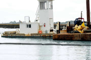 Ultra Oil Filter Boom in ocean