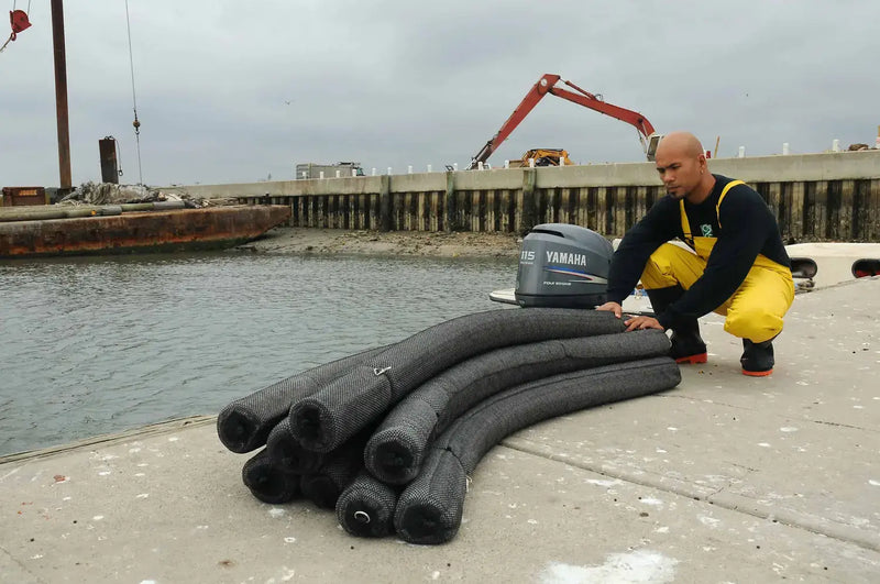 Ultra Oil Filter Boom in pile