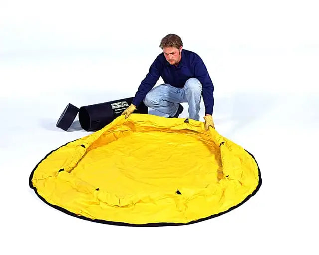 Ultra Pop Up Pool unrolled