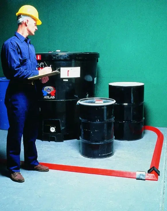 Ultra Spill Berm around oil drums