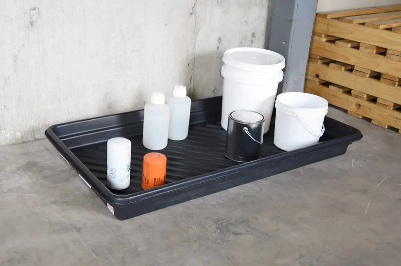 Ultra Utility Tray with liquid containers