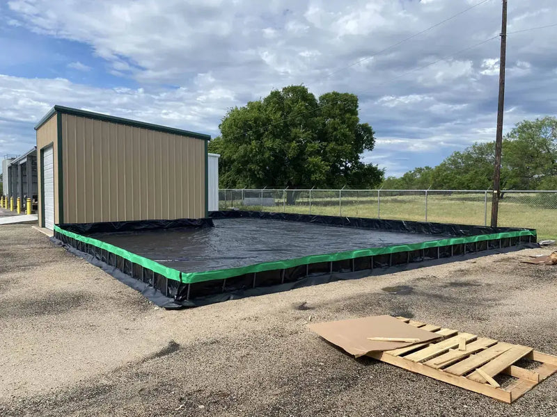 Ultratech Collapsible Wall Berm empty