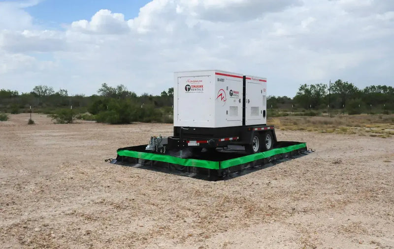 Ultratech Collapsible Wall Berm with generator