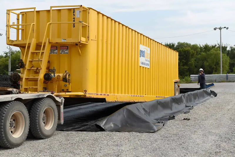 Ultratech M2 Containment Wall loading tanker