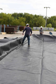 Ultratech M2 Containment Wall securing liner