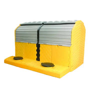 Ultratech Modular IBC Spill Pallet 2 tank hard top