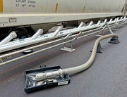 Ultratech Pellet Pond close up of hose on pellet pond