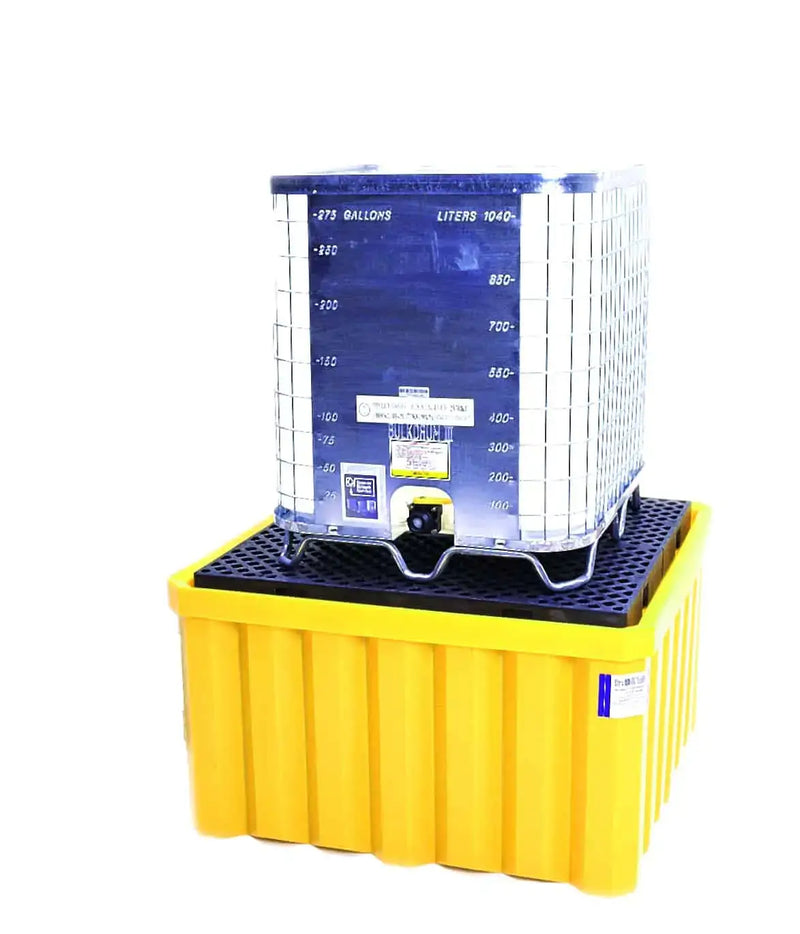 Paper Ibc Double Stack Ultratech IBC Tote Spill Containment Pallet — Tank Retailer
