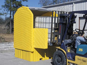 Ultratech IBC Spill Containment Pallet Hard Top Plus loaded