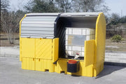 Ultratech IBC Spill Containment Pallet Hard Top Twin