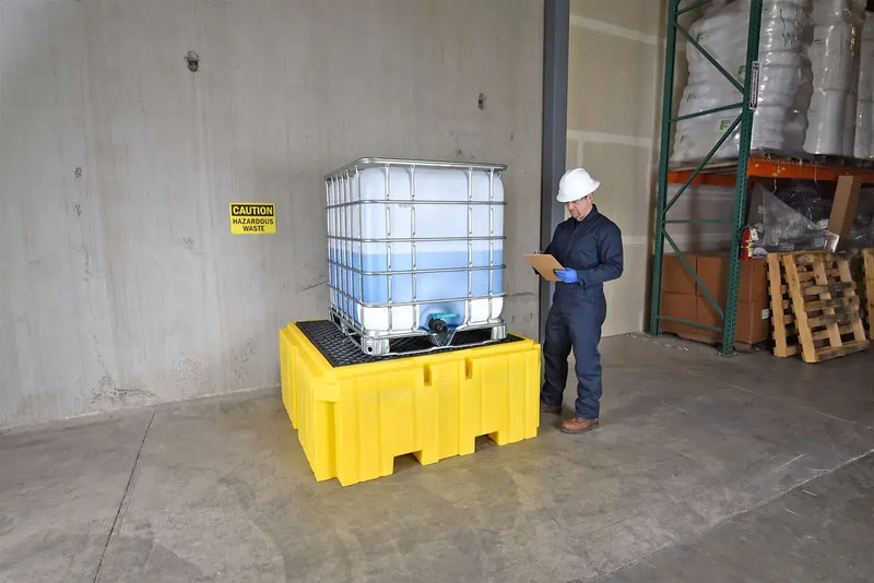 Ultratech IBC Spill Containment Pallet Plus inspected