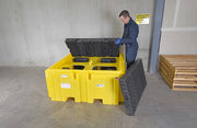 Ultratech IBC Spill Containment Pallet Plus setup