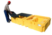 Ultratech IBC Spill Containment Pallet Twin setup