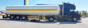 Ultratech Tanker Berm under long tanker truck