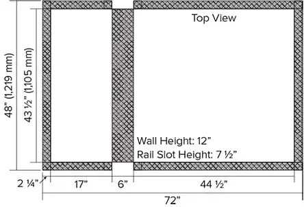Ultratech Railcar Track Berm
