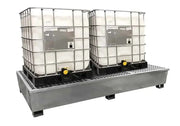 Steel IBC Spill Containment Pallet Twin