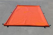 FOL-DA-DAM Portable Type GA Decon Berm Continuous Air Chamber Sides on the ground