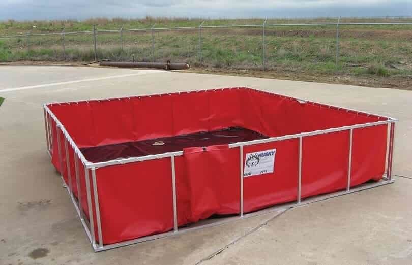 HPC Portable Steel Collapsible Folding Frame Water Tank