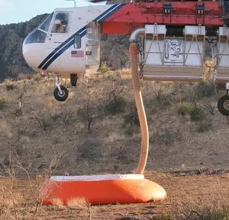 Fol-Da-Tank Self Supporting Forest Service Tank dropped from helicopter