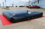 Husky Chemical Resistant Black Water Tank Bladder outside on a storage cover