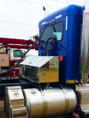 Iconic behind cab tool box side view