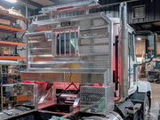 Iconic Flat Headache Rack closeup in shop