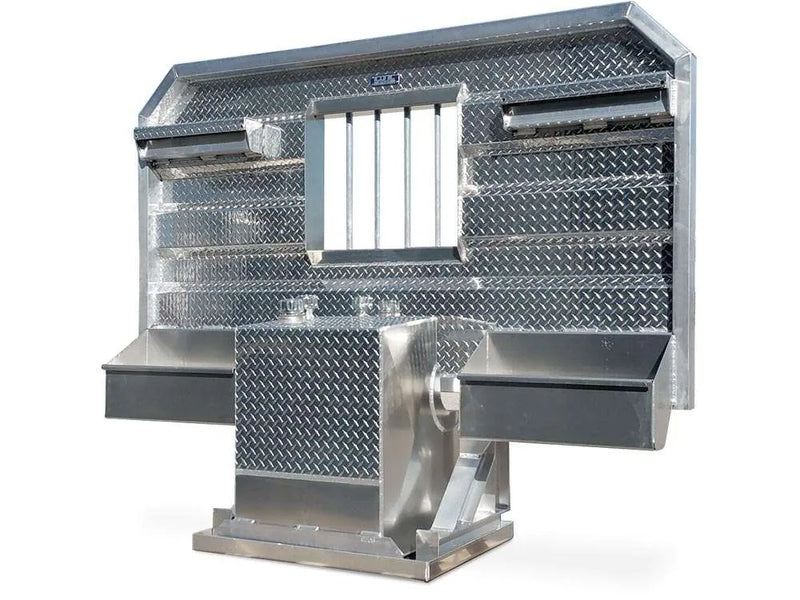 Iconic Semi Headache Rack Hydraulic Tank closeup