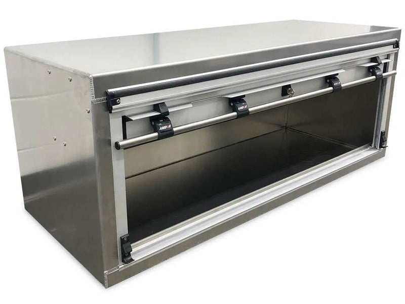 Iconic Roll Up Door Tool Box open door side