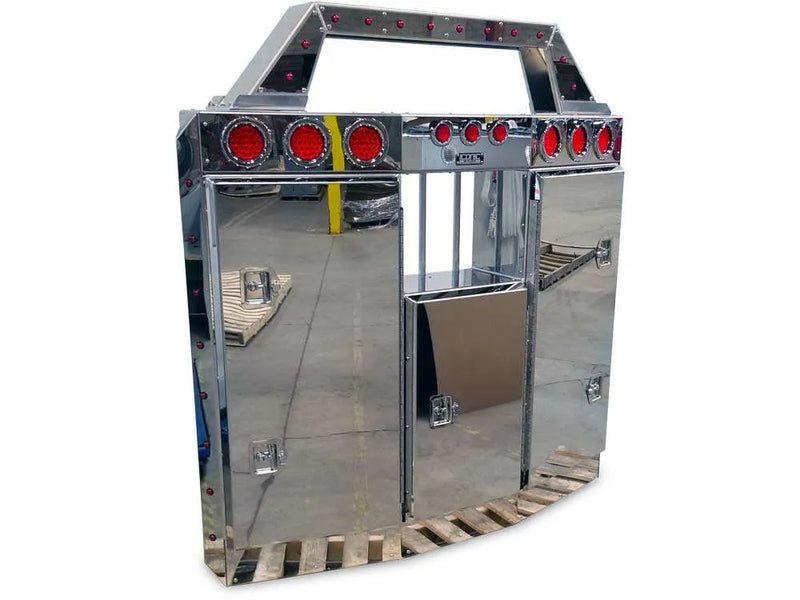 Iconic Angled Stainless Steel Headache Rack