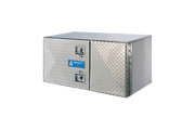 Merritt underbody truck toolbox double door diamond plate