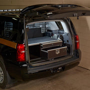 Mobile Strong SUV Storage Drawer Command Center with open bottom drawer