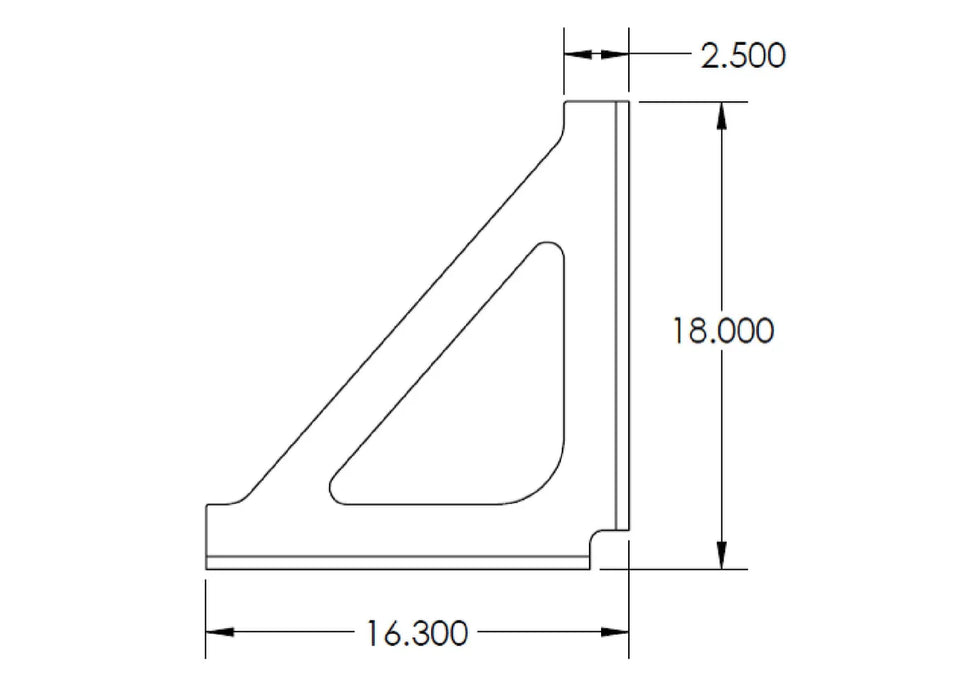 Chandler Mounting Bracket 18x16