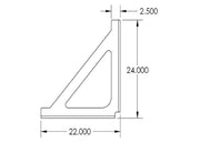 Chandler Mounting Bracket 24x22
