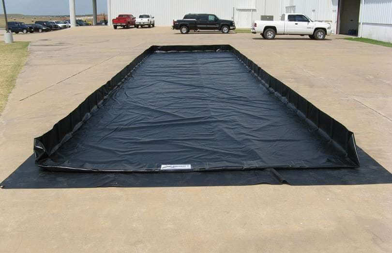 HPC Fuel Tank Spill Containment Berm — Tank Retailer