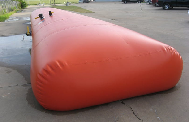 Husky Potable Water Storage Bladder Tank side view