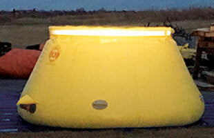 Husky Reflective Edge Liner on SST Tank