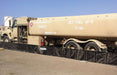 Husky Heavy Duty Drive On Super Berm with fuel truck