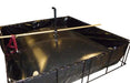 Husky Chemical Resistant Black Water Tank Bladder inside secondary containment