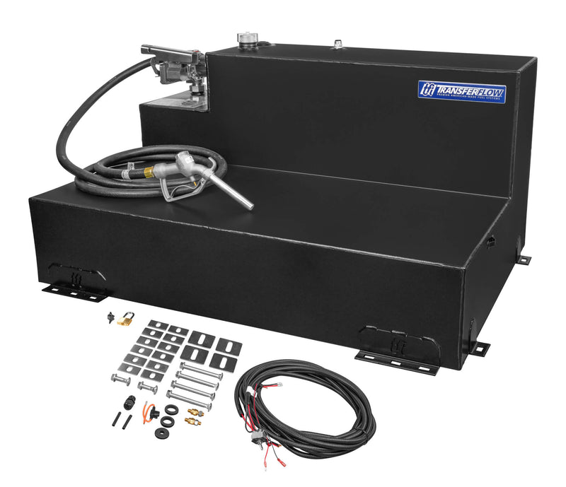 Transfer Flow L-Shaped Refueling Transfer Tank with accessories
