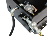 Transfer Flow Fuel Tank Toolbox Combo closeup of fuel pump