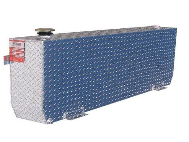 Aluminum Tank Industries® - Combo Auxiliary Notched Fuel Transfer Tank with  Toolbox