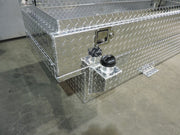 ATTA Diesel Auxiliary Tank Toolbox Combo Dodge ECO 1500 closeup fill neck