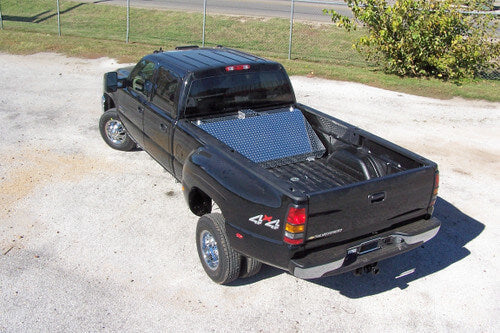 ATTA Diesel Extreme Wedge Auxiliary Fuel Tank pickup truck from above