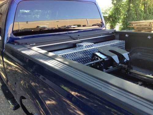 ATTA Diesel Auxiliary Roll-Top Bedcover Tank right side closeup