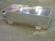 ATTA Sleeper Diesel Auxiliary Fuel Tank 110 gallon closeup