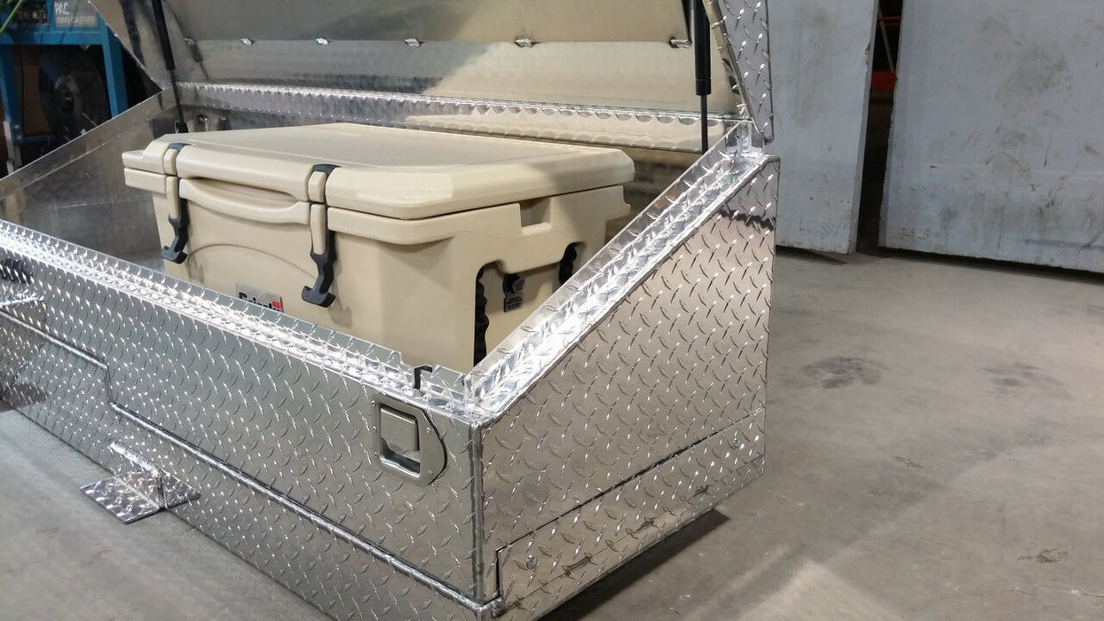 ATTA Diesel Auxiliary Tank & Toolbox with Truck Bed Cooler — Tank Retailer