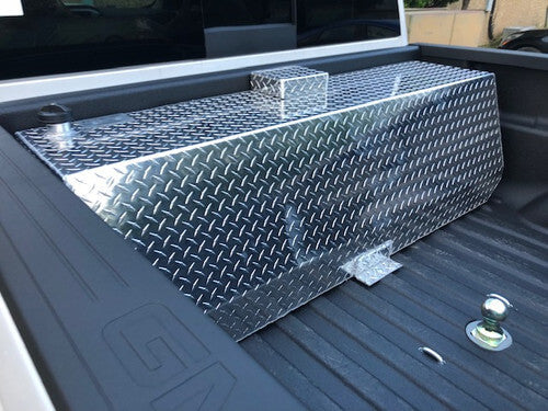 Diesel Wedge Auxiliary Fuel Tank right side closeup