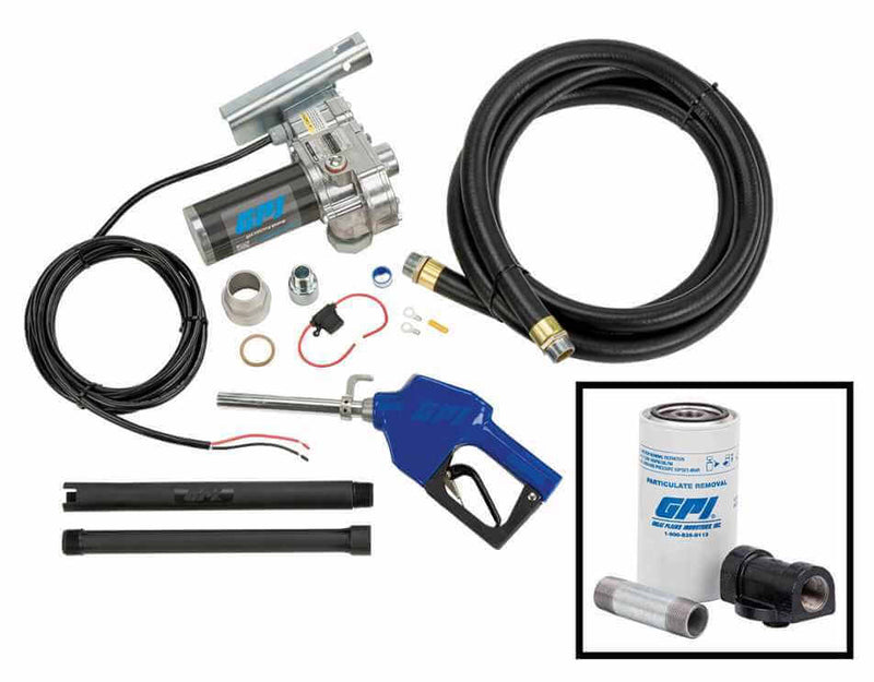 GPI Transfer Pump with filter parts