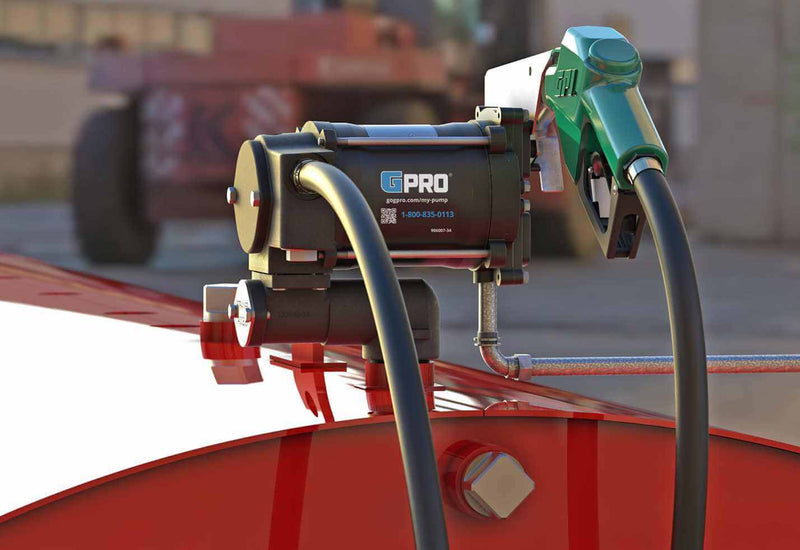 GPI GPRO GPM 15 Transfer Pump on tank